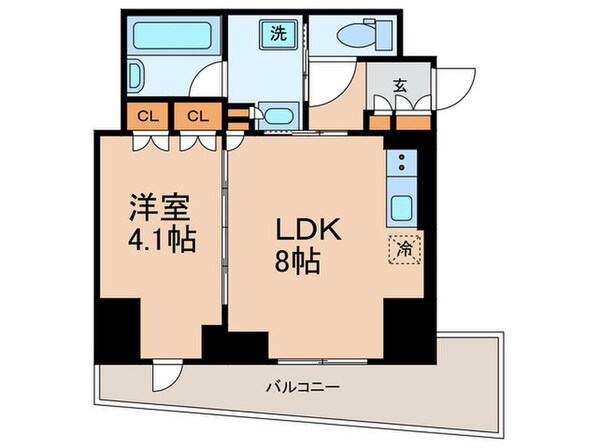 クロスレジデンス六義園の物件間取画像